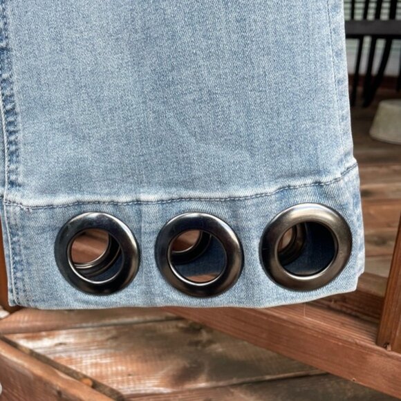 Joseph Ribkoff cropped jeans size 8 - Picture 3 of 14